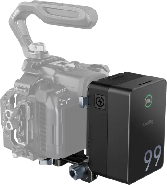 SmallRig 5046 VB99 Pro mini V Mount Battery Kit (4292 + 4064), Kit baterie externa cu placa montare in V