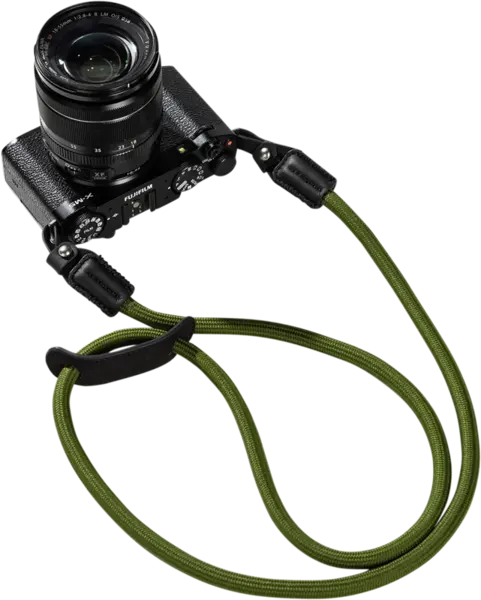 SmallRig 5056 Universal Braided Shoulder Strap Green, Curea prindere camera
