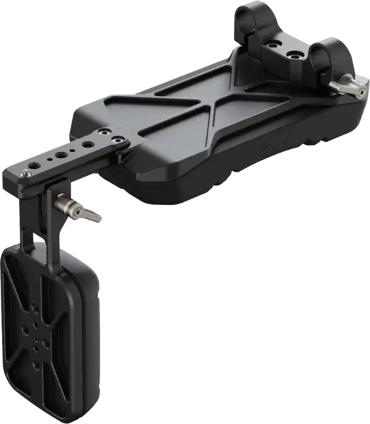 SmallRig 5153 Universal Shoulder Pad with 15mm Dual Rod Clamp, Clema dubla pentru tija