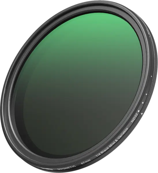 SmallRig 5170 Attachable 67mm VND Filter ND2-ND32 (1-5 Stop) & 1/4 Effect Black Mist Filter