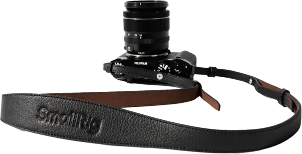 SmallRig 5208 Universal Leather Camera Shoulder Strap Black