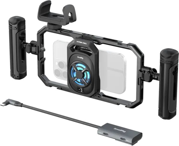 SmallRig 5276 All-in-One Thermal Dual-handheld Video Kit for Mobile Phone