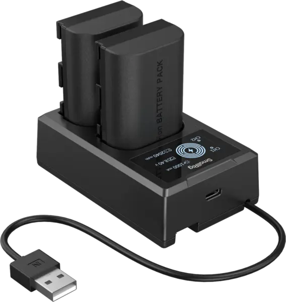 SmallRig 5409 Camera Battery and Charger Kit for Canon LP-E6P