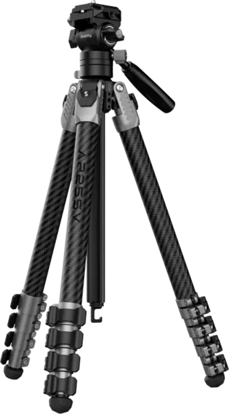 SmallRig 5477 Portable Video Carbon Fiber Tripod AP255Pro