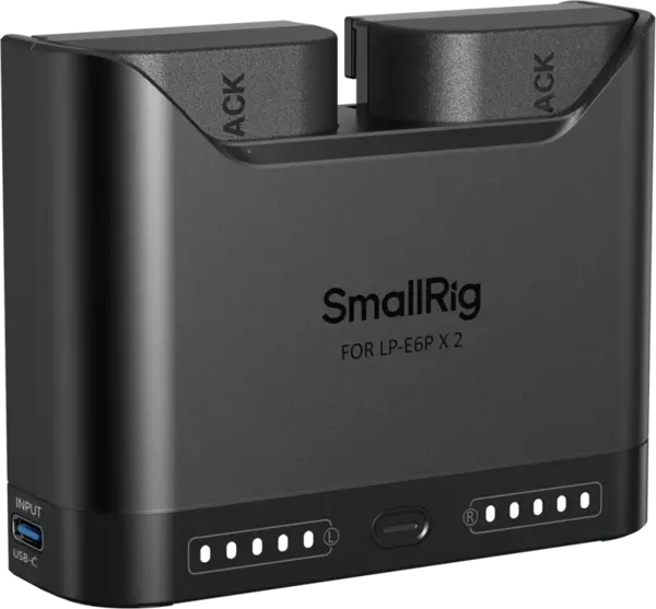 SmallRig 5485 Turbo Charging Kit for LP-E6P Camera Batteries