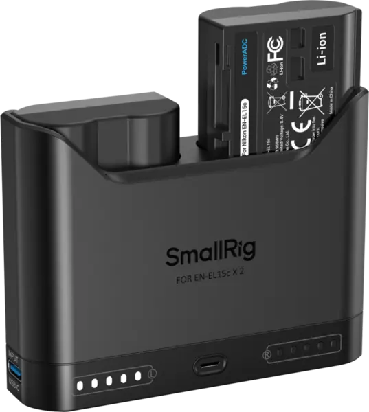SmallRig 5486 Turbo Charging Kit for EN-EL15c Camera Batteries