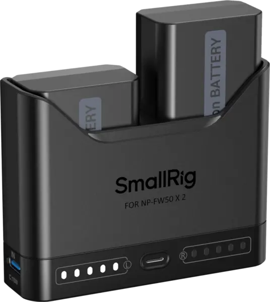 SmallRig 5488 Turbo Charging Kit for NP-FW50 Camera Batteries
