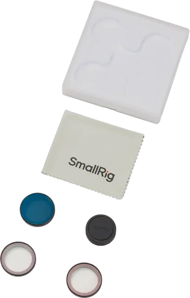 SmallRig 5789 1/2 & 1/4 Black Diffusion & ND8-CPL Polarizing Filter Kit for DJI Osmo Nano