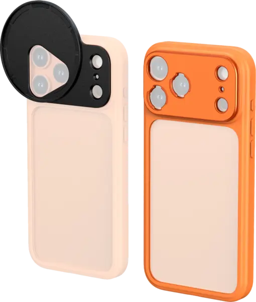 SmallRig 5792 FilMov Lightweight Photography Bumper Case for iPhone 17 Pro (Orange)