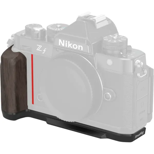 SmallRig SmallRig Placa de montare in forma de L cu maner din lemn pentru Nikon Z f 4801