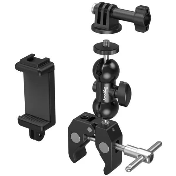 SmallRig Trepied SmallRig Crab-Shaped Super Clamp with Ballhead Magic Arm 4373, Capacitate incarcare 1.5 kg, Filet 1/4-20