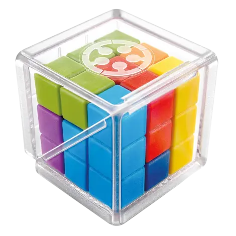 Smart Games - Cube Puzzler Go, joc de logica cu 80 de provocari, 8+ ani, editie lb. Romana