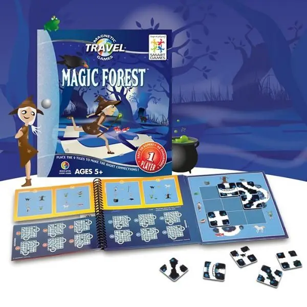 Smart Games - Magic Forest, joc de logica cu 48 de provocari, 8+ ani