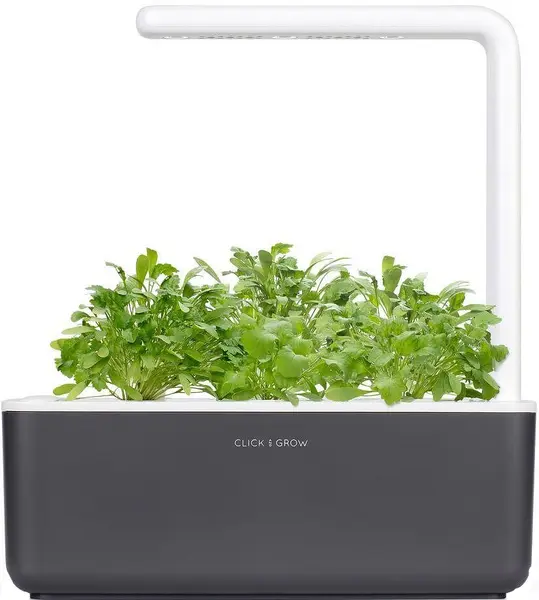 Smart ghiveci Click and Grow - Smart Garden 3, 8 W, gri