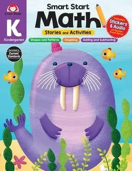 Smart Start: Math Stories and Activities, Kindergarten Workbook, Paperback/Evan-Moor Corporation