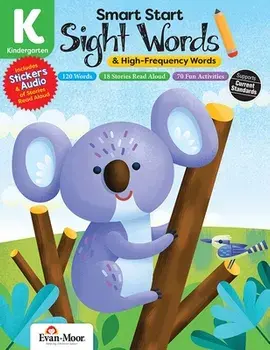 Smart Start: Sight Words & High-Frequency Words, Kindergarten Workbook, Paperback/Evan-Moor Corporation