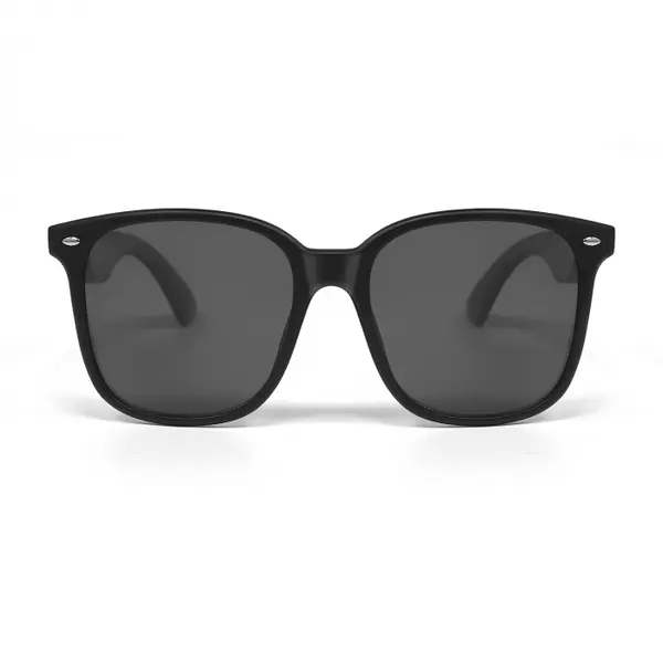 Smart Sunglasses iSEN GY500, Lentile negre, Traducere AI, 2 Difuzoare, Sunet panoramic, BT 5.4, Control muzica, Apeluri, Asistenta vocala, Camera la distanta, Incarcare magnetica, Lentile Polarizate