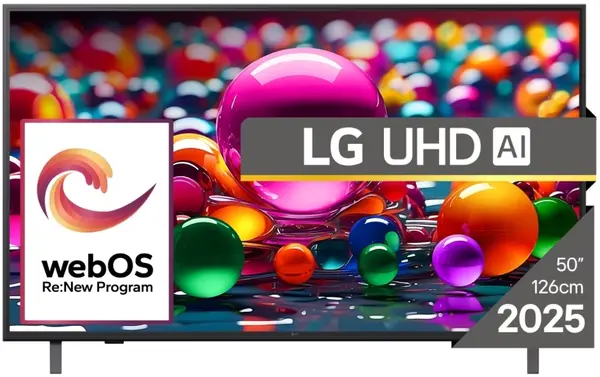 Smart TV LG - 50UA75003LA, 50'', LED, 4K, negru