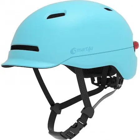 Smart4U Casca protectie Smart4u HS50L, masura M, semnalizare, Mint Blue