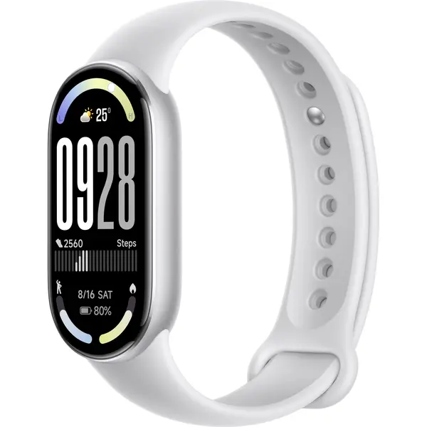 Smartband fitness Xiaomi Smart Band 10, Glacier Silver