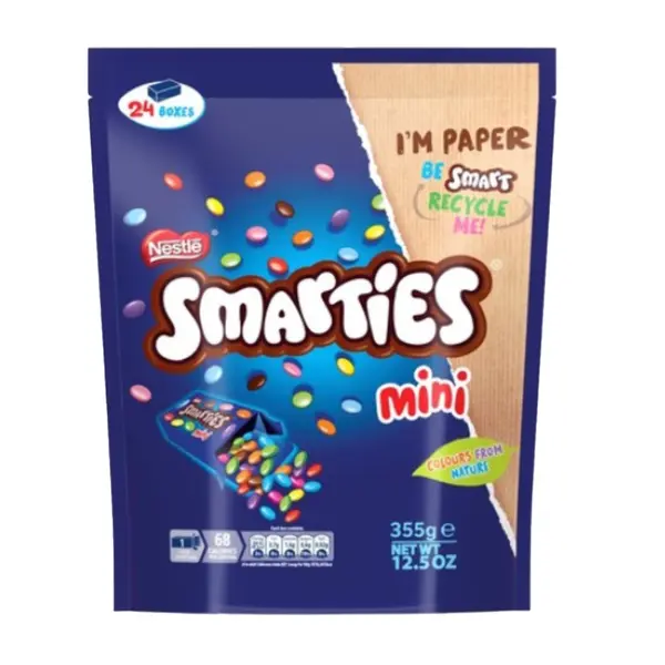 Smarties mini sharing bag 355 gr