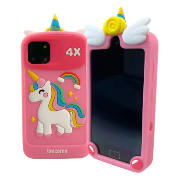 Smartphone copii jucarie educativa video foto 32gb TF card rezolutie 480 800 display 10cm, Diverse culori