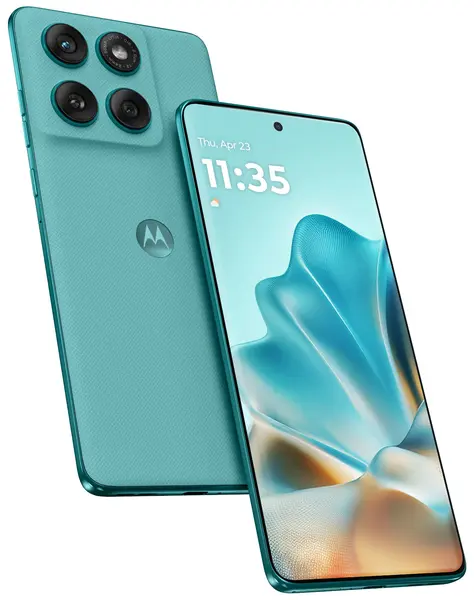 Smartphone Motorola - Edge 60 Fusion 5G, 6.67'', 8GB/256GB, Pantone Amazonite Blue