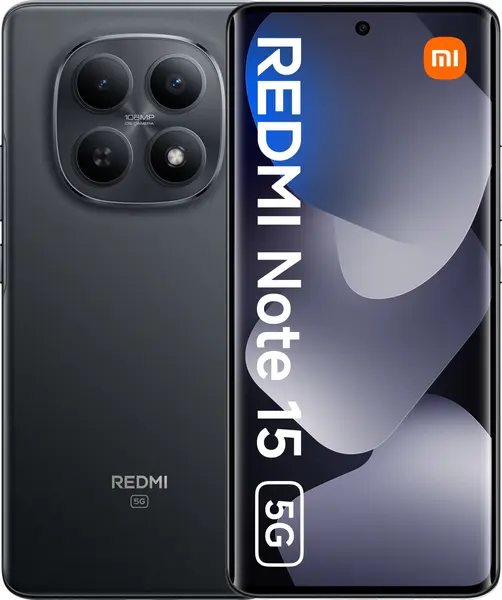 Smartphone Xiaomi - Redmi Note 15 5G, 6.77'', 8GB/256GB, Black