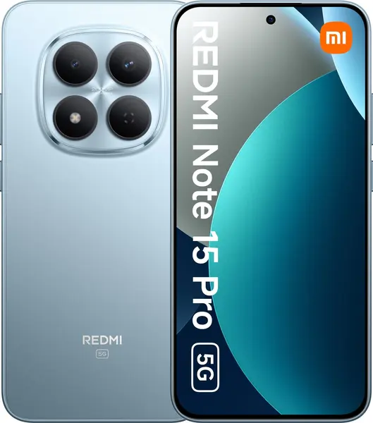Smartphone Xiaomi - Redmi Note 15 Pro 5G, 6.83'', 8GB/256GB, Glacier Blue