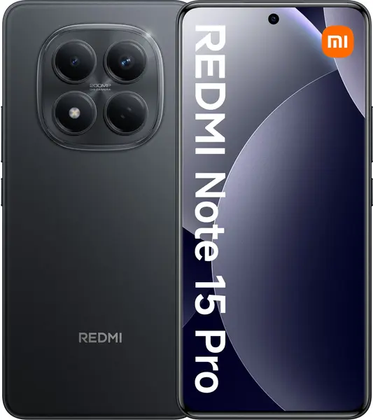 Smartphone Xiaomi - Redmi Note 15 Pro, 6.77'', 8GB/256GB, Black