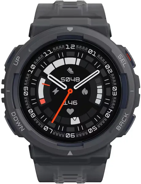 Smartwatch Amazfit - Active Edge, 46 mm, 1.32'', Midnight Pulse