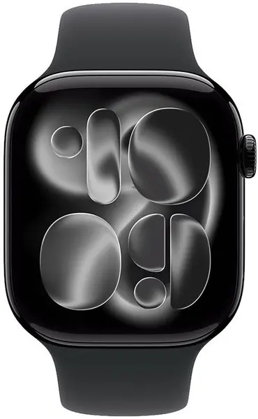 Smartwatch Apple - Watch S11 GPS, 42 mm, S/M, Jet Black Aluminium/Black