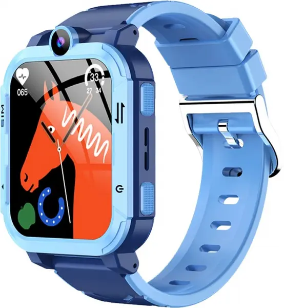 Smartwatch Blackview Z20 Albastru, 4G, 1.83 HD, Protectie pentru ochi, Pozitionare GPS+WiFi+LBS, Apel Video 4G, Deblocare faciala, SOS, Control parental, 800mAh, pentru copii