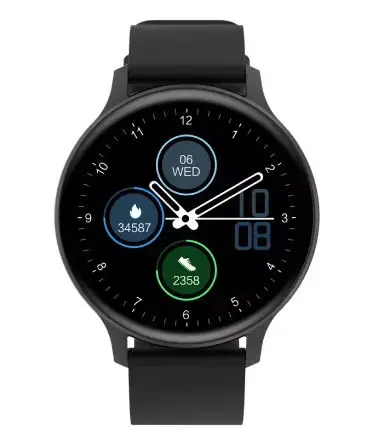 Smartwatch Canyon Badian SW-68, Display TFT 1.28inch, Bluetooth, Waterproof IP68, Android/iOS (Negru)