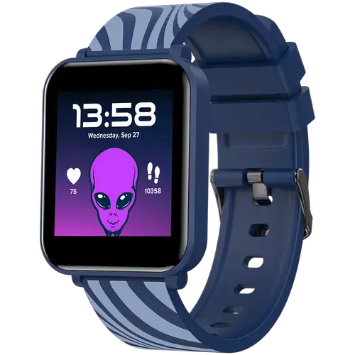 Smartwatch copii CANYON Joyce KW-43, Dual Bluetooth, Android/iOS, 25 moduri sport, Camera, IP67 (Albastru)
