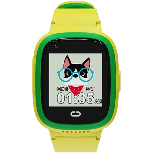 Smartwatch copii CANYON Sunny KW-48, 4G VoLTE, GPS, 512MB Flash, Camera, IP67 (Verde)