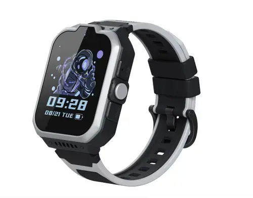 Smartwatch copii ZTE KIDS WATCH K1 PRO, Ecran IPS 1.83inch, Wi-Fi, Apel Voce/Video, 4G, Localizare GPS (Gri)