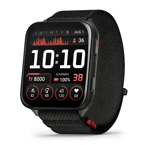 Smartwatch Garmin Garmin Venu X1, Ecran AMOLED 2inch, 32GB Flash, GPS, Bluetooth, ANT+, Wi-Fi, iOS/Android (Negru)