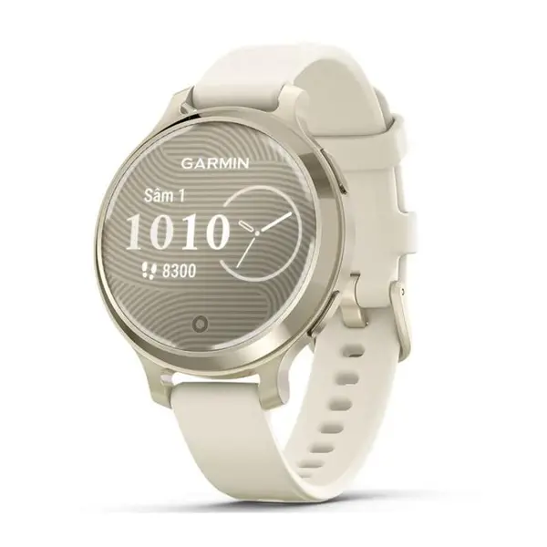 Smartwatch Garmin Lily 2 Active, 38mm, GPS, Lunar Gold/Bone