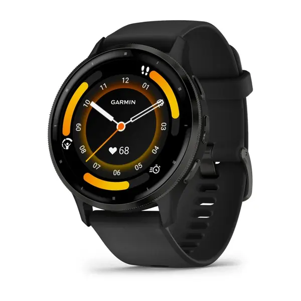 Smartwatch Garmin Venu 3, WiFi, Bluetooth, 5 ATM, Negru
