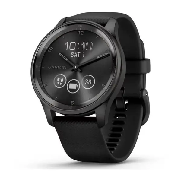 SmartWatch Garmin Vivomove Trend, WW, Silicone, Black
