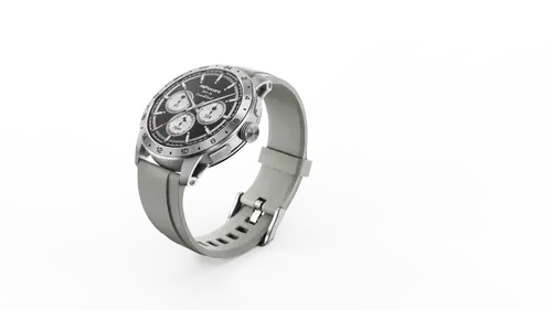 Smartwatch HiFuture Flex2, Ecran tactil 1.39inch, Carcasa metalica, Apeluri Bluetooth, Pana la 10 zile autonomie, IP68 (Argintiu)