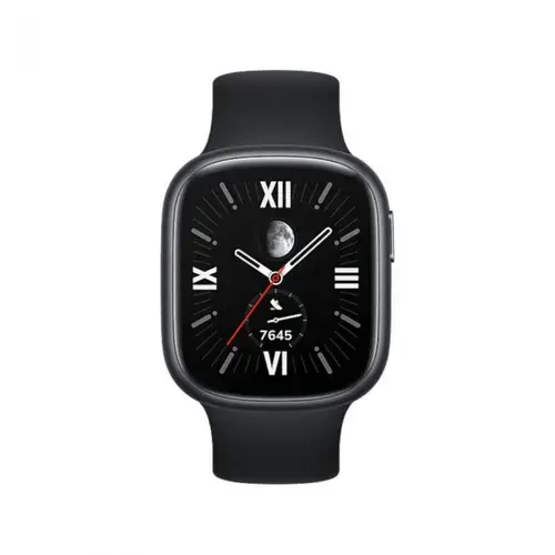 Smartwatch Honor Watch 4, Ecran AMOLED 1.75inch, Bluetooth, Ritm cardiac, SpO2, GPS, Waterproof 5 ATM (Negru)