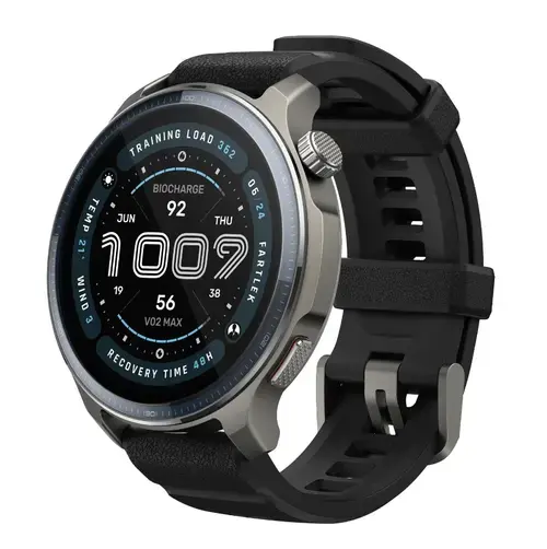 Smartwatch Huami Amazfit Balance 2 W2429GL1N, Ecran AMOLED 1.5inch, BioTracker 6.0, Wi-Fi, Bluetooth BLE, 170+ moduri sport, 10 ATM (Negru)