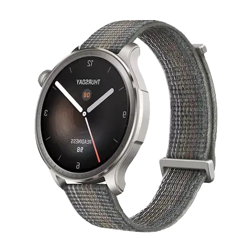 Smartwatch Huami Amazfit Balance, 46mm, Ecran 1.5inch AMOLED, Bluetooth, 150 moduri sport, GPS, Zepp OS 3.5, Rezistent la apa 5 ATM (Argintiu/Gri)