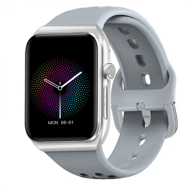 Smartwatch iSEN BK01, Alb, 1.81 HD, Apel Bluetooth, ECG, glucoza din sange, oxigen din sange, tensiune arteriala, puls, temperatura corporala, redare muzica, 270 mAh