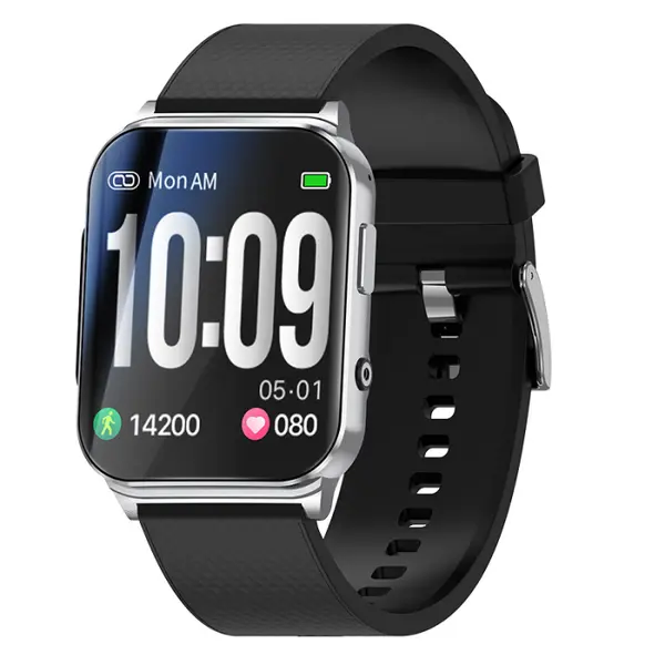 Smartwatch iSEN EP03 Pro, Argintiu, 1.83 IPS, Bluetooth 5.1, Monitorizare Ritm Cardiac, SpO2, Tensiune, Activitate Sport