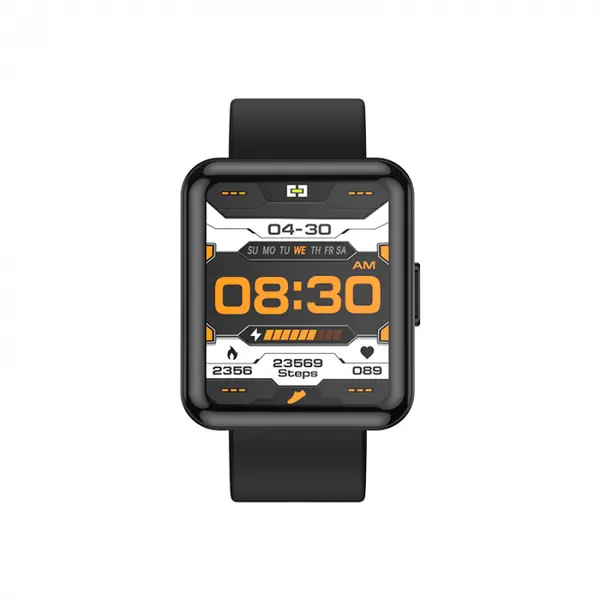Smartwatch iSEN Watch Q333, Silver, IPS 1.7 , Puls, Presiune sanguina, Saturatie oxigen, Monitorizare somn, Bt v5.0, IP67, 180mAh