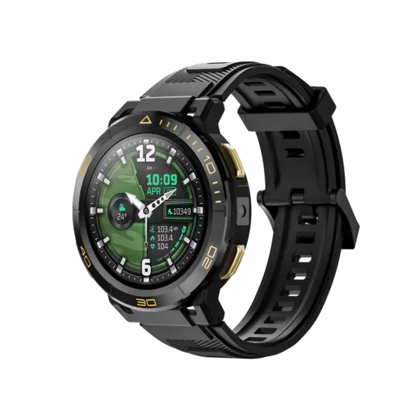 Smartwatch iSEN Watch Z1, Negru, 4G, 1.43 AMOLED, HD Camera, Android 8.1, 2GB RAM + 16GB ROM, GPS, 800mAh, 1ATM, NanoSIM