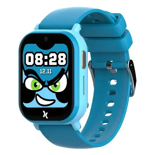 Smartwatch Maxcom FW49 Kiddo 2, 4G, Apeluri vocale si video, GPS, Ecran 1.52inch (Albastru)